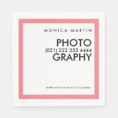 Verbreiten Sie Ihre Marke! Serviette (Vorderseite)