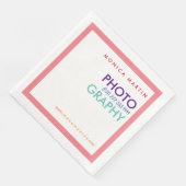 Verbreiten Sie Ihre Marke! Servietten (Ecke)