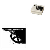 Verbreitet eure Liebe wie Feuer Gummistempel (Stempel)