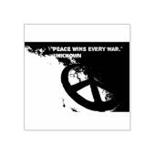 Verbreitet eure Liebe wie Feuer Gummistempel (Prägung)