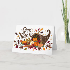 VERBREITETE KARTE VON ERNTEDANK