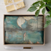 VERBREITETES MERMAID MIXED MEDIA DECOUPAGE SEIDENPAPIER (Geschenk)