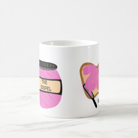 Verbreitung der Evangelium-Tasse Kaffeetasse (Mittel)