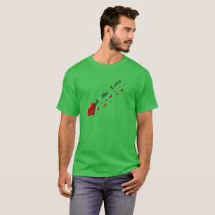 Verbreitung der Grünen Lieben T-Shirt