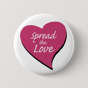 Verbreitung der Liebe Button