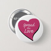 Verbreitung der Liebe Button (Vorne & Hinten)