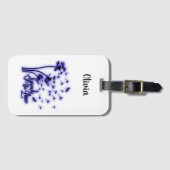 Verbreitung der Liebe Dandelion und Libellen Gepäckanhänger (Vorderseite (Horizontal))