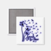 Verbreitung der Liebe Dandelion und Libellen Magnet (Vorderseite/Rückseite)