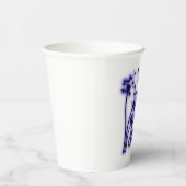 Verbreitung der Liebe Dandelion und Libellen Pappbecher (Rechts)