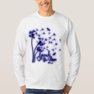 Verbreitung der Liebe Dandelion und Libellen T-Shirt