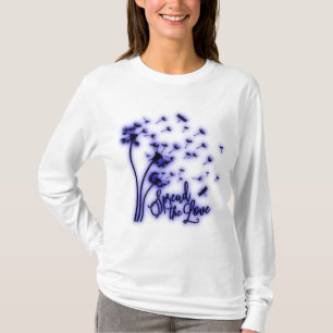 Verbreitung der Liebe Dandelion und Libellen T-Shirt