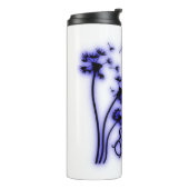 Verbreitung der Liebe Dandelion und Libellen Thermosbecher (Nach links gedreht)