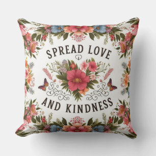 Verbreitung der Liebe Inspiration Throw Kissen