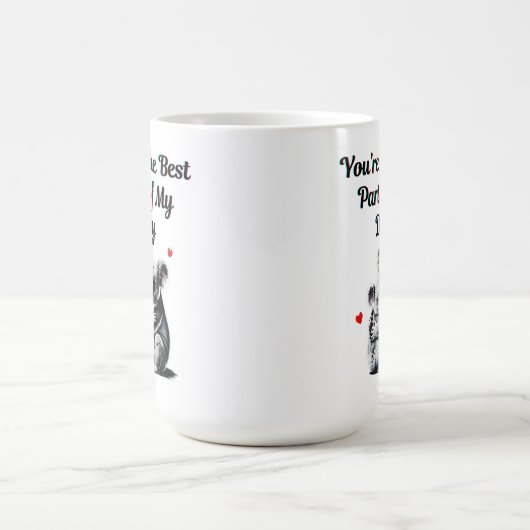 Verbreitung der Liebe 🐨 💖 Kaffeetasse (Mittel)