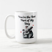 Verbreitung der Liebe 🐨 💖 Kaffeetasse (Links)