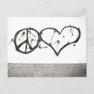 Verbreitung der Liebe Postkarte