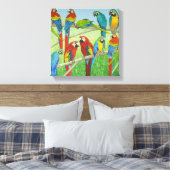 Verbreitung der Nachrichten Leinwanddruck (Insitu (Schlafzimmer))