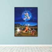 VERBREITUNG DES FRIEDENS FÜR DIE NATIONEN LEINWANDDRUCK (Insitu (Holzboden))