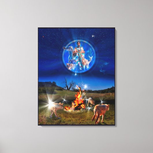 VERBREITUNG DES FRIEDENS FÜR DIE NATIONEN LEINWANDDRUCK (Vorderseite)