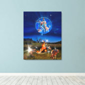 VERBREITUNG DES FRIEDENS FÜR DIE NATIONEN LEINWANDDRUCK (Insitu (Holzboden))