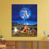 VERBREITUNG DES FRIEDENS FÜR DIE NATIONEN LEINWANDDRUCK (Insitu (Wohnzimmer))