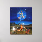 VERBREITUNG DES FRIEDENS FÜR DIE NATIONEN LEINWANDDRUCK (Vorderseite)