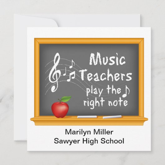 Verbreitung des Word Music Concert Einladung (Vorderseite)