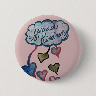 Verbreitung Kindness Liebe Cloud Art Button