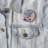 Verbreitung Kindness Liebe Cloud Art Button (Beispiel)