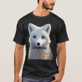 Verbreitung von Joy Arctic Fox Holiday T-Shirt (Vorderseite)