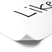 Verbreitung von Kindheit wie Wildblumen Poster (Ecke)