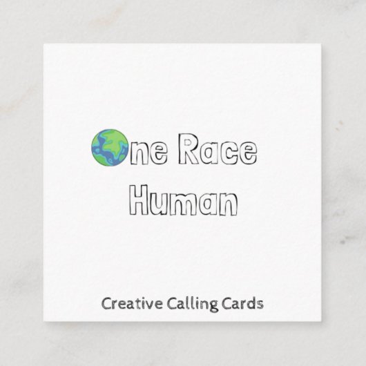 Verbreitung von Liebe nicht hassen Telefonnummerkarte (Rückseite)