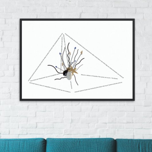 Verbreitung von Liebe nicht Keime ansteckende pand Poster