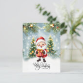 Verbreitung von Weihnachtsjubeln Feiertagspostkarte (Stehend Vorderseite)