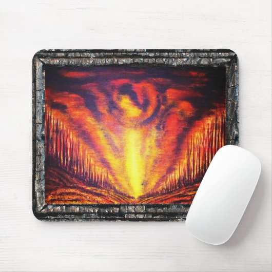 Verbrennen von Sky Mousepad (Mit Mouse)