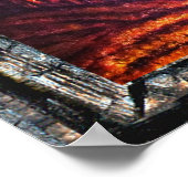 Verbrennen von Sky Poster (Ecke)