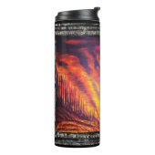 Verbrennen von Sky Thermosbecher (Nach links gedreht)