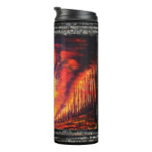 Verbrennen von Sky Thermosbecher (Nach rechts gedreht)
