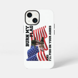 Verbrennt nicht meine Flagge iPhone 13 Mini Hülle
