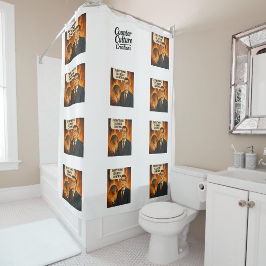 Verbrennung Duschvorhang (Beispiel)