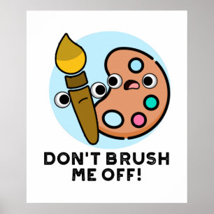 Verbringe mich nicht von einem lustigen Kunstgewer Poster