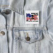 Verbringe nicht meine Flagge Button (Beispiel)