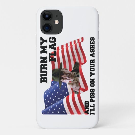 Verbringe nicht meine Flagge Case-Mate iPhone Hülle (Rückseite)