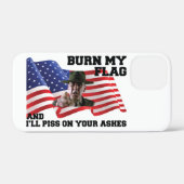 Verbringe nicht meine Flagge Case-Mate iPhone Hülle (Rückseite (Horizontal))