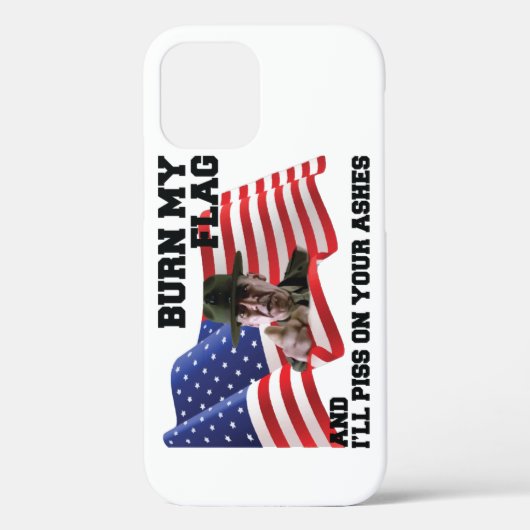 Verbringe nicht meine Flagge Case-Mate iPhone Hülle (Rückseite)