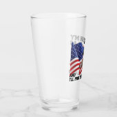 Verbringe nicht meine Flagge Glas (Rechts)