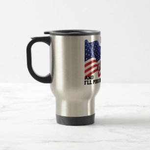 Verbringe nicht meine Flagge Reisebecher