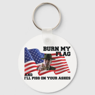 Verbringe nicht meine Flagge Schlüsselanhänger