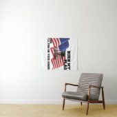 Verbringe nicht meine Flagge Wandteppich (Beispiel (Horizontal))