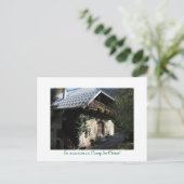 Verbringen Sie Ferien im Camp des Cimes! Postkarte (Stehend Vorderseite)